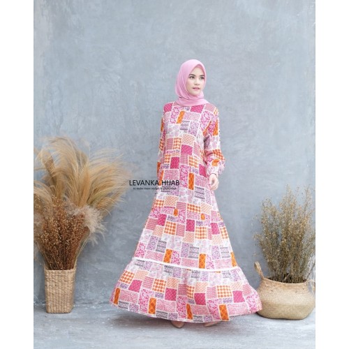GNr-002 Gamis Katun Rayon Premium